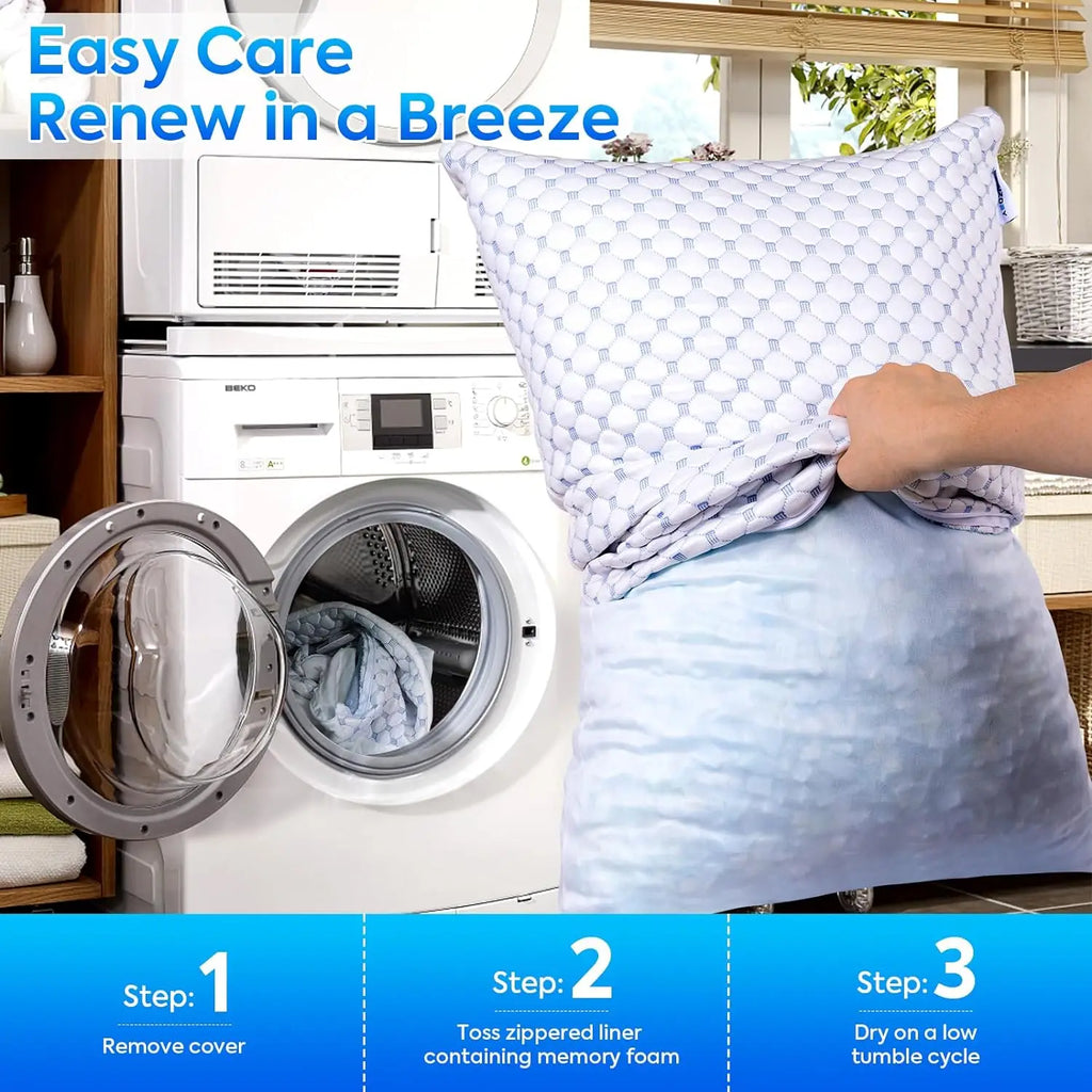 Cooling Adjustable Memory Foam Pillow